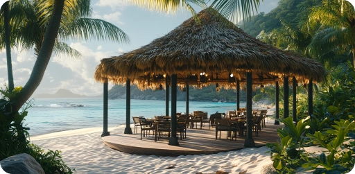 The Technology Behind Synthetic Thatch Roofing & Synthetic Bamboo Image 3